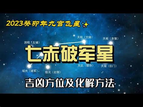 七赤破軍星化解2023